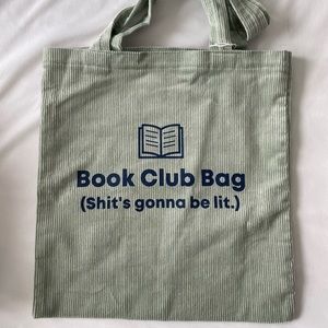 Tote bag “book club”